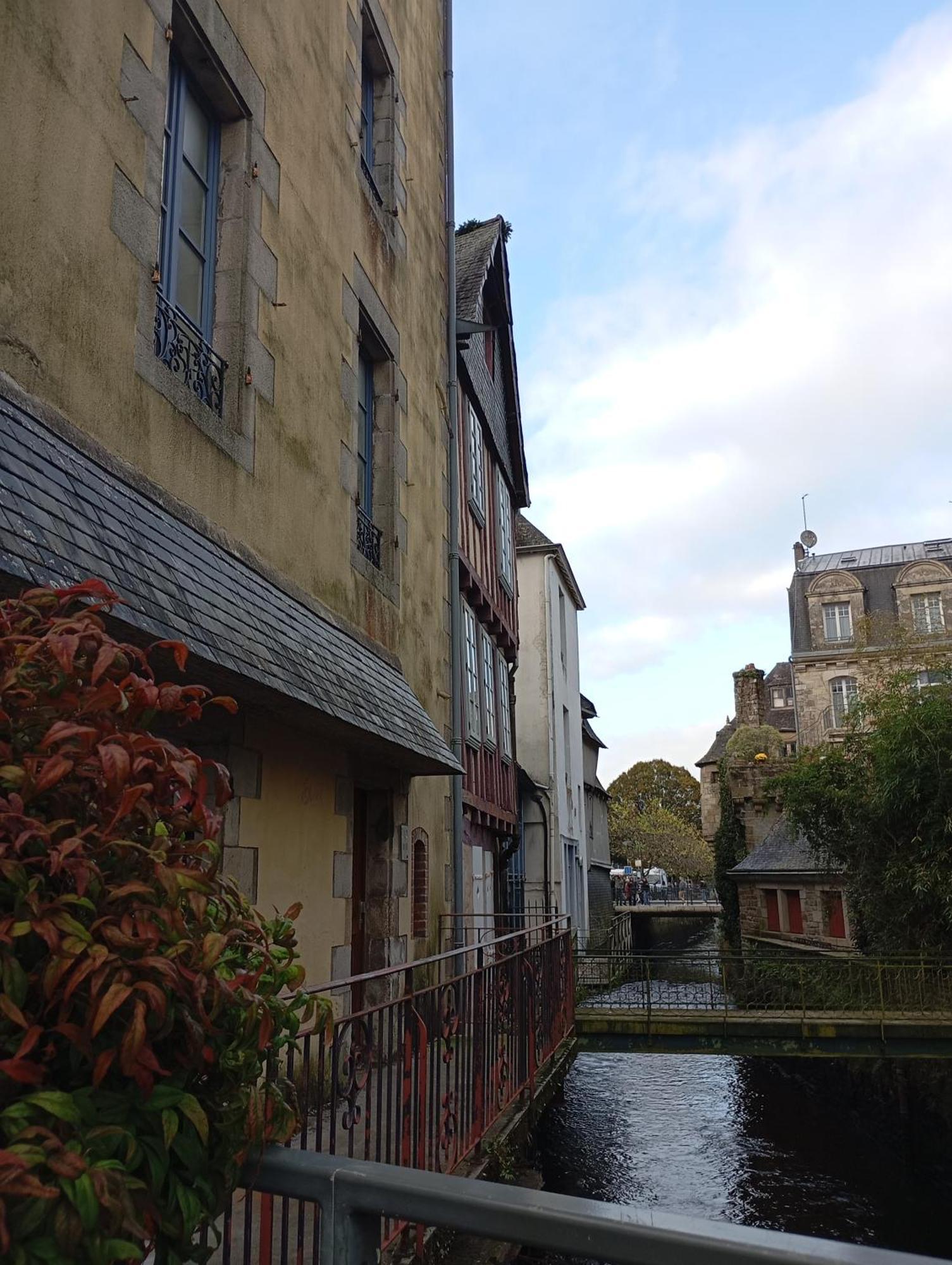 Escapade Romantique Sous Les Toits De Kereon - Centre Historique, Rue Pietonne Quimper Zewnętrze zdjęcie